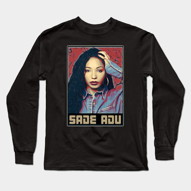 Beauty retro sade Long Sleeve T-Shirt by Flower'Animals Studiost